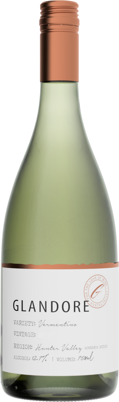 Glandore Estate White Label Vermentino 2024 Hunter Valley bottle